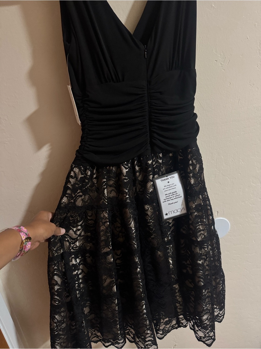 SLNY Black dress NWT size 6